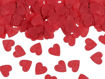 Picture of CONFETTI HEARTS 1.6X1.6CM RED 15 GRAMS